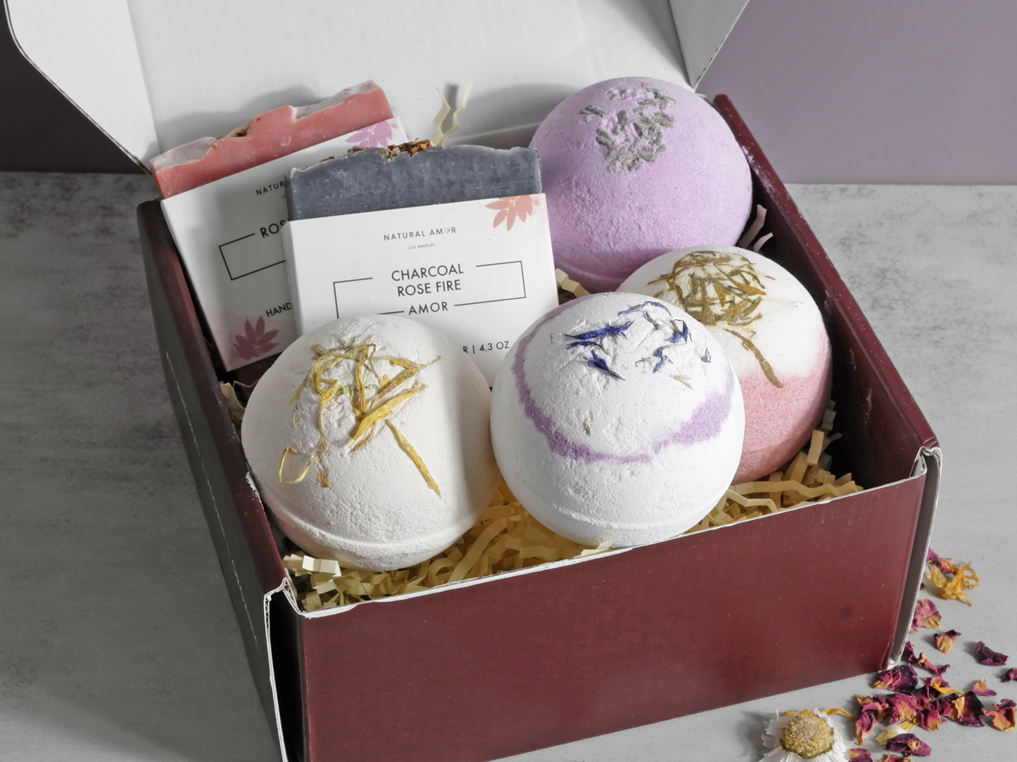 Comfy bath gift box