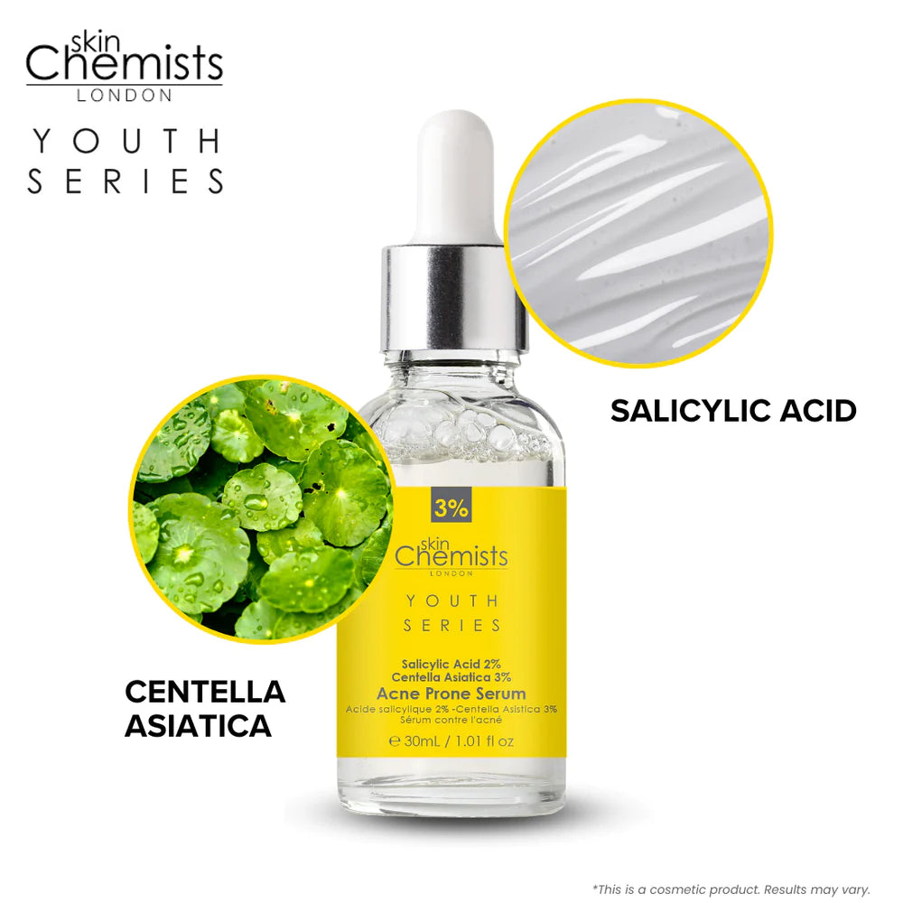 Anti-acne Serum Skin Chemists Youth Series Acne Prone (30 ml)