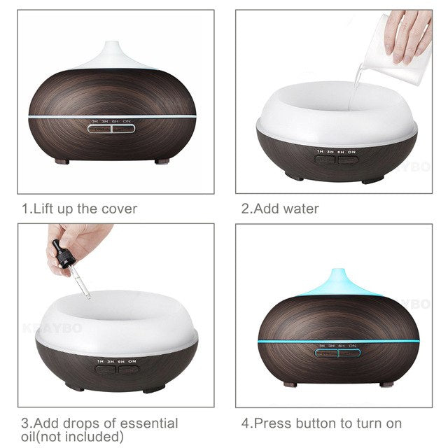 300ml essential oil aroma diffuser