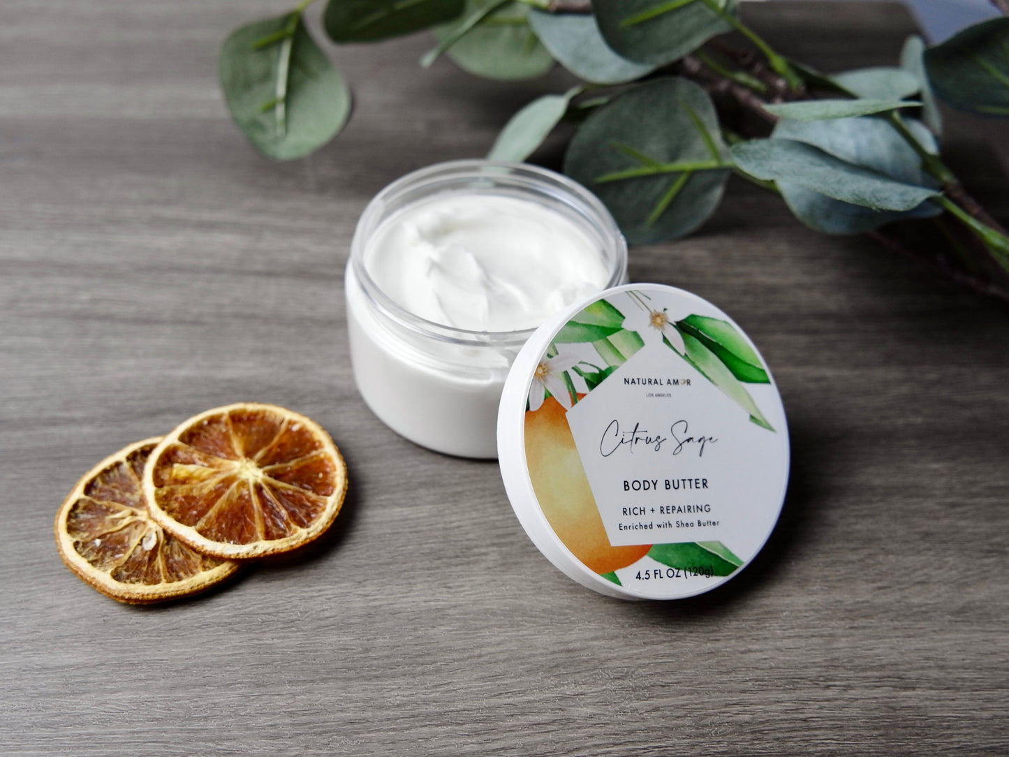 Citrus Sage Emulsified Body Butter