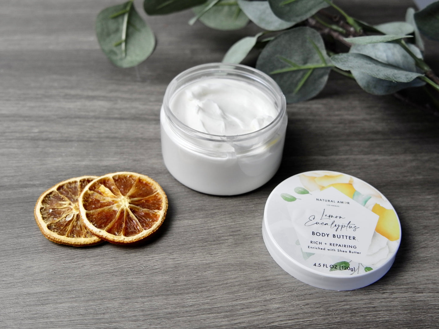 Lemon Eucalyptus Emulsified Body Butter