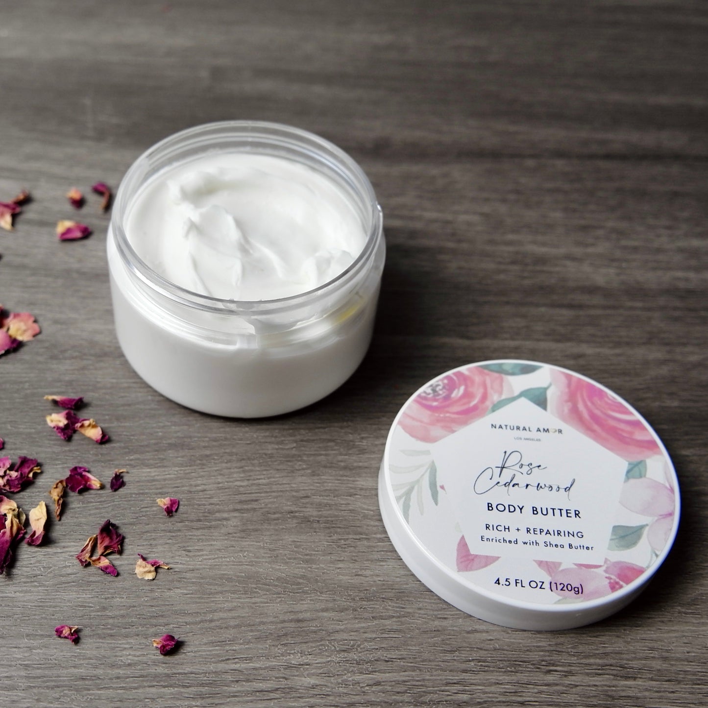 Rose Cedarwood Emulsified Body Butter