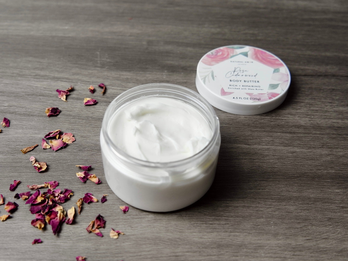 Rose Cedarwood Emulsified Body Butter