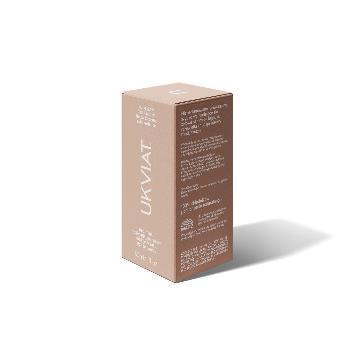 nude glow <br> facial serum