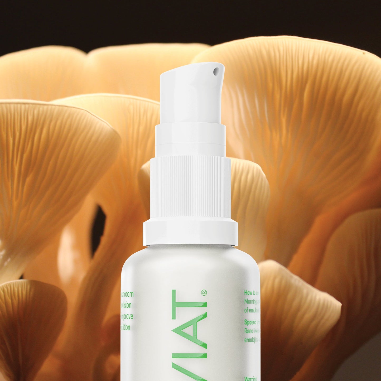 super mushroom <br> facial emulsion
