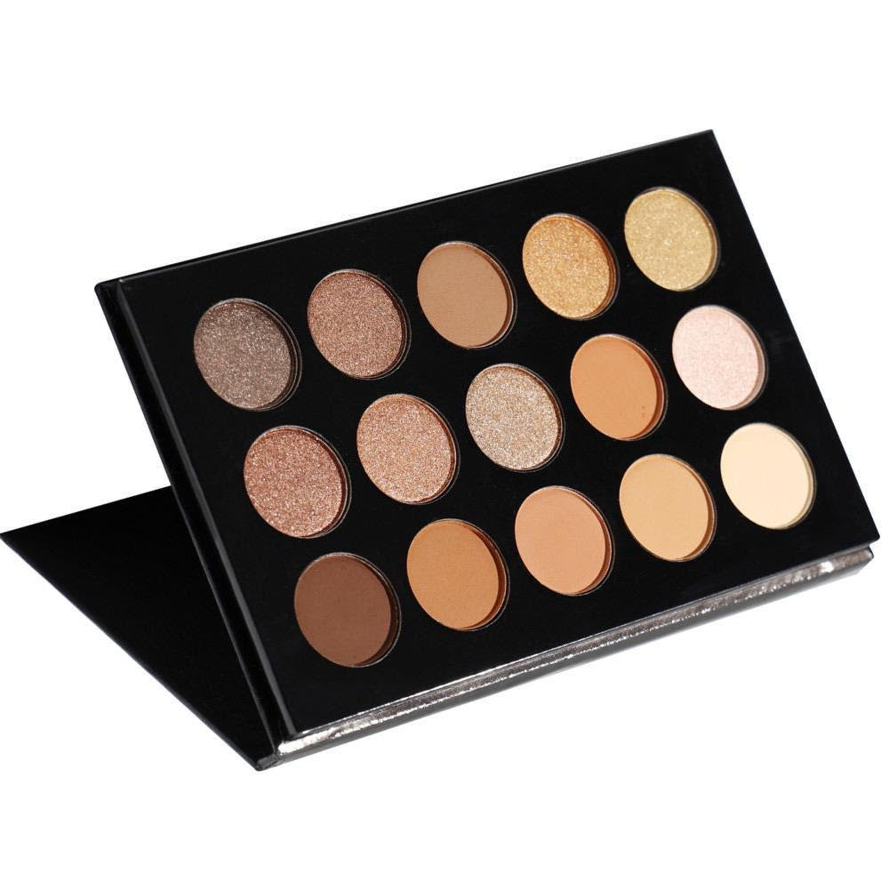 Neutral Eyeshadow Palette. For the Best Nude Makeup Looks.