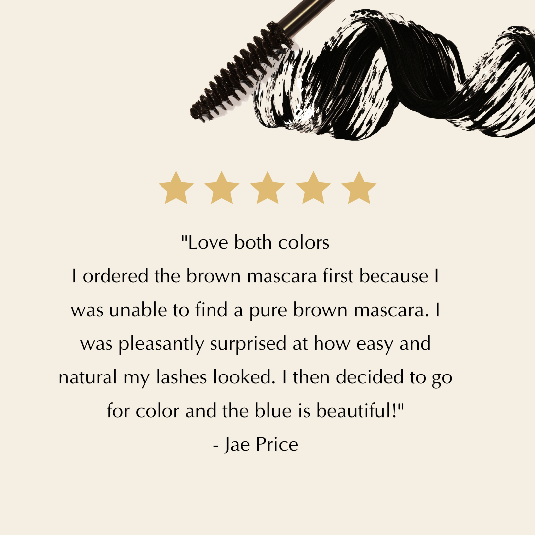 Long Lashes Mascara For Dramatic Looks - Carbon Black, Brown and Blue