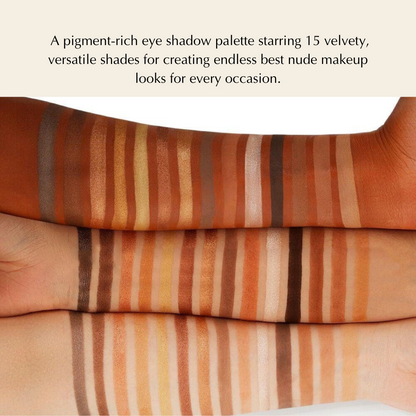 Neutral Eyeshadow Palette. For the Best Nude Makeup Looks.
