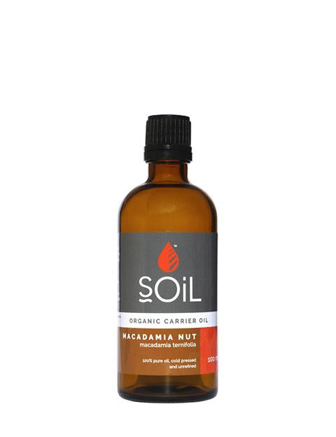 Organic Macadamia Nut Oil (Macadamia Integrifolia) 100ml