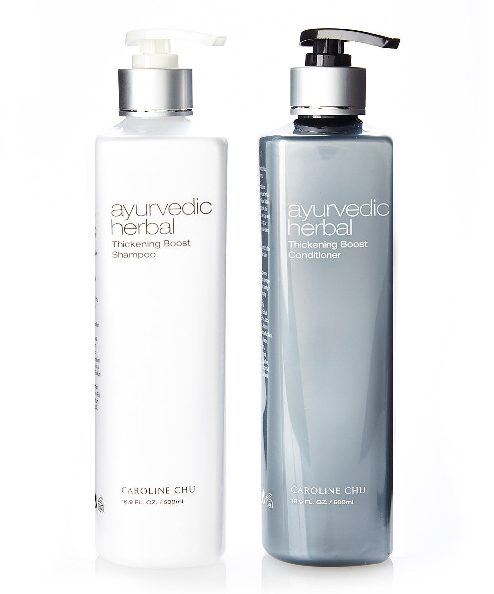 Ayurvedic Herbal Thickening Boost Shampoo & Conditioner Duo